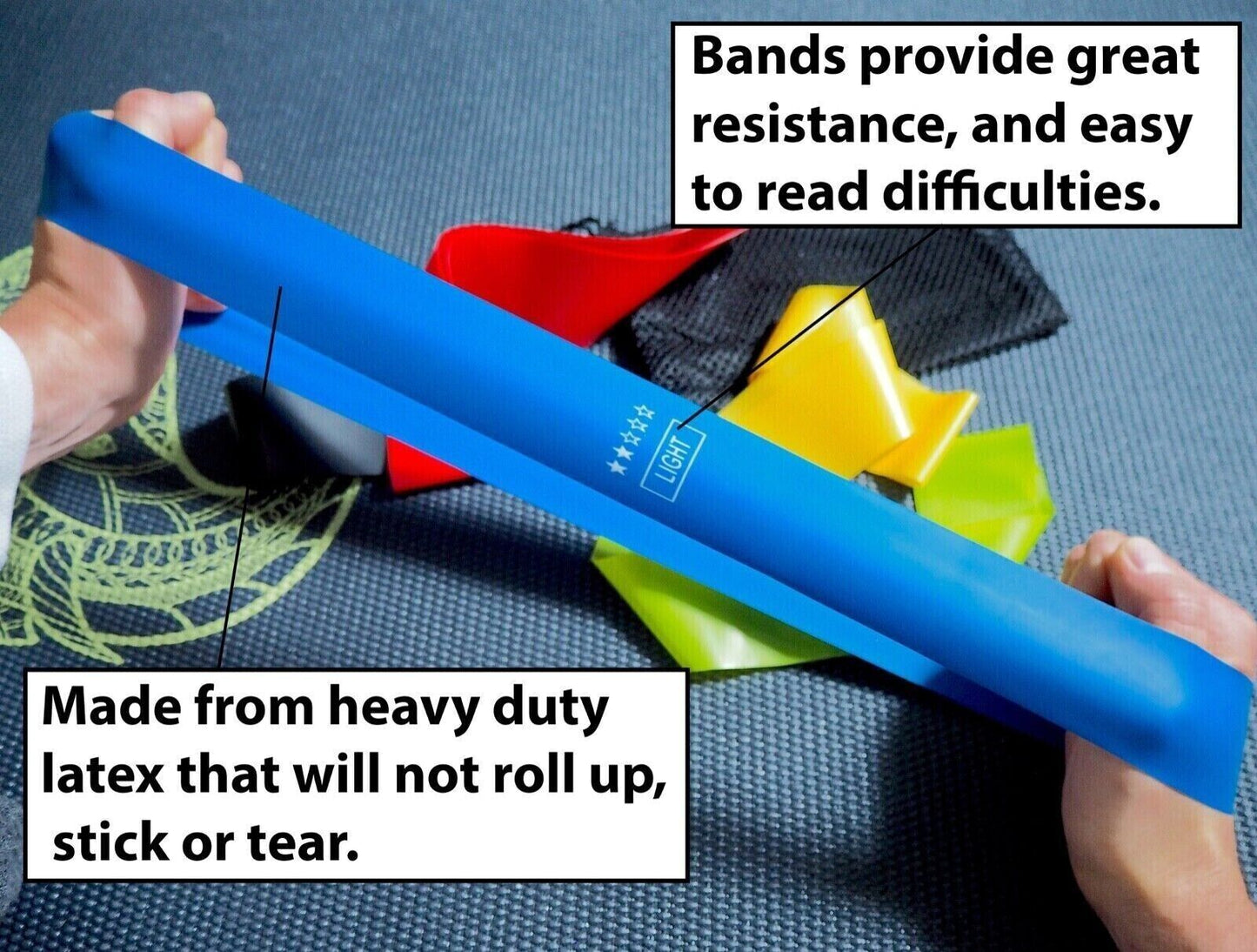 Heavy Duty Resistance Band Loop for Fitness Exercise Assisted Pull up Workout