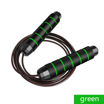 Rapid Speed Jump Rope Steel Wire Skipping Rope Exercise Adjustable Jumping Rope Fitness Workout Training Home Sport Equipment